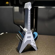 3D Printed Guitar Picks Holder Box Organizer Case Guitar Pick Storage Box