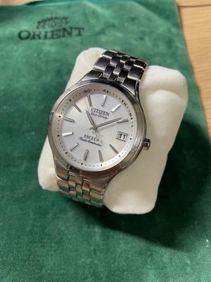 Citizen Exceed Titanium H111-T013627 Wristwatch Used from Japan