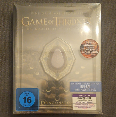Warner Bros. Game of Thrones Staffel 7 Steelbook Limited Blu-ray DE/EN FSK16
