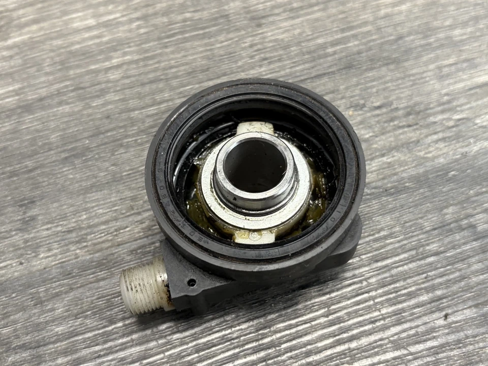 2008-2012 EX250 250 Ninja Kawasaki OEM Front Wheel Rim Speedo Drive Gear Case - Image 2 of 2