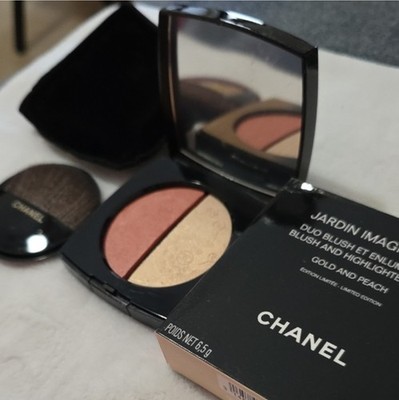 NEW~ CHANEL JARDIN IMAGINAIRE Blush & Highlighter Duo - Gold and