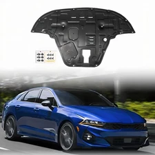 Engine Splash Guard Black For KIA K5 2021-2024 Under Engine Shield Cover Board 