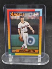 1990 Topps Traded - Mark Langston #54T Factory Set White Back