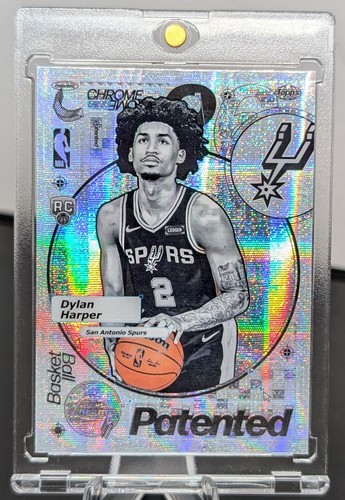 Dylan Harper #PD-17 2025 Topps Chrome Patented card