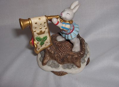Fitz & Floyd Castle Herald Figurine Holiday Hamlet 1995 RARE Ltd Ed