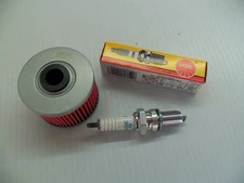 HONDA TRX 500 Fourtrax Foremen OIL FILTER + SPARK PLUG FM FE ES 4x4 05 - 13