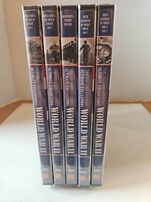 History Channel Ultimate Collections World War II WW2 5-Disc DVD