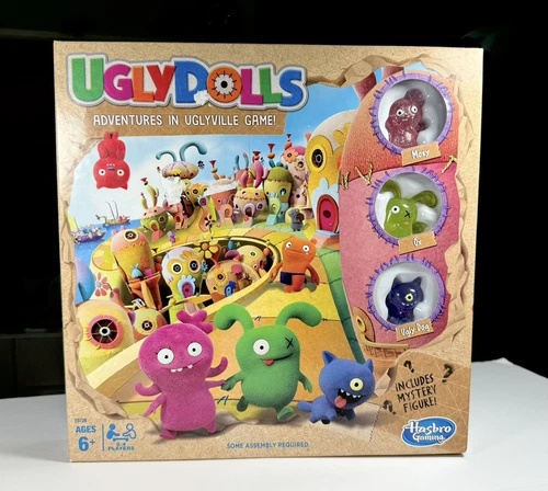 2019 Ugly Dolls - Adventures in Uglyville With Mystery Figure Hasbro Exc Cond!