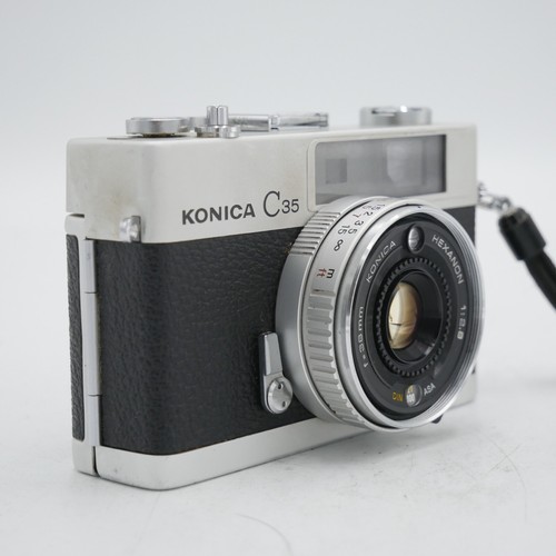 Konica C35 35mm Rangefinder Camera w/ 38mm f2.8 Lens *USED* - Picture 10 of 12