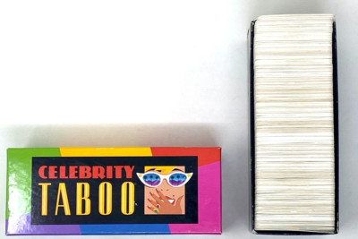 Celebrity Taboo Game 1991 Cards Milton Bradley - Replacement Cards - VG
