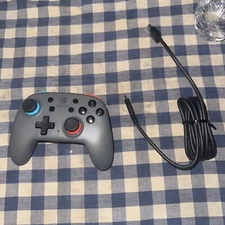 PowerA Nano Enhanced Wireless Controller for Nintendo Switch - Gray/Neon