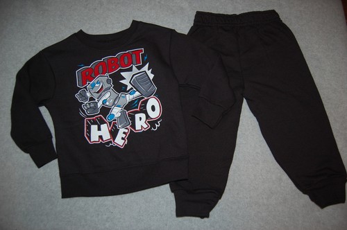 Toddler Boys Outfit ROBOT HERO 