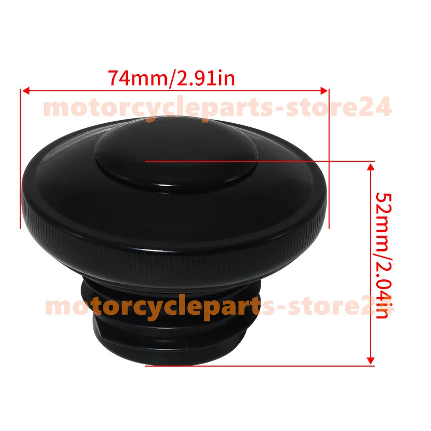 Fuel Gas Tank Cap Key Set for Harley FAT BOY FLSTF 1BX5/LO FLSTFB 1JN5 2010-2015 - Image 2 of 4