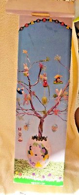 EASTER Tree Bunny Towne 18 Inches Easter Eggs Bunnies Spring