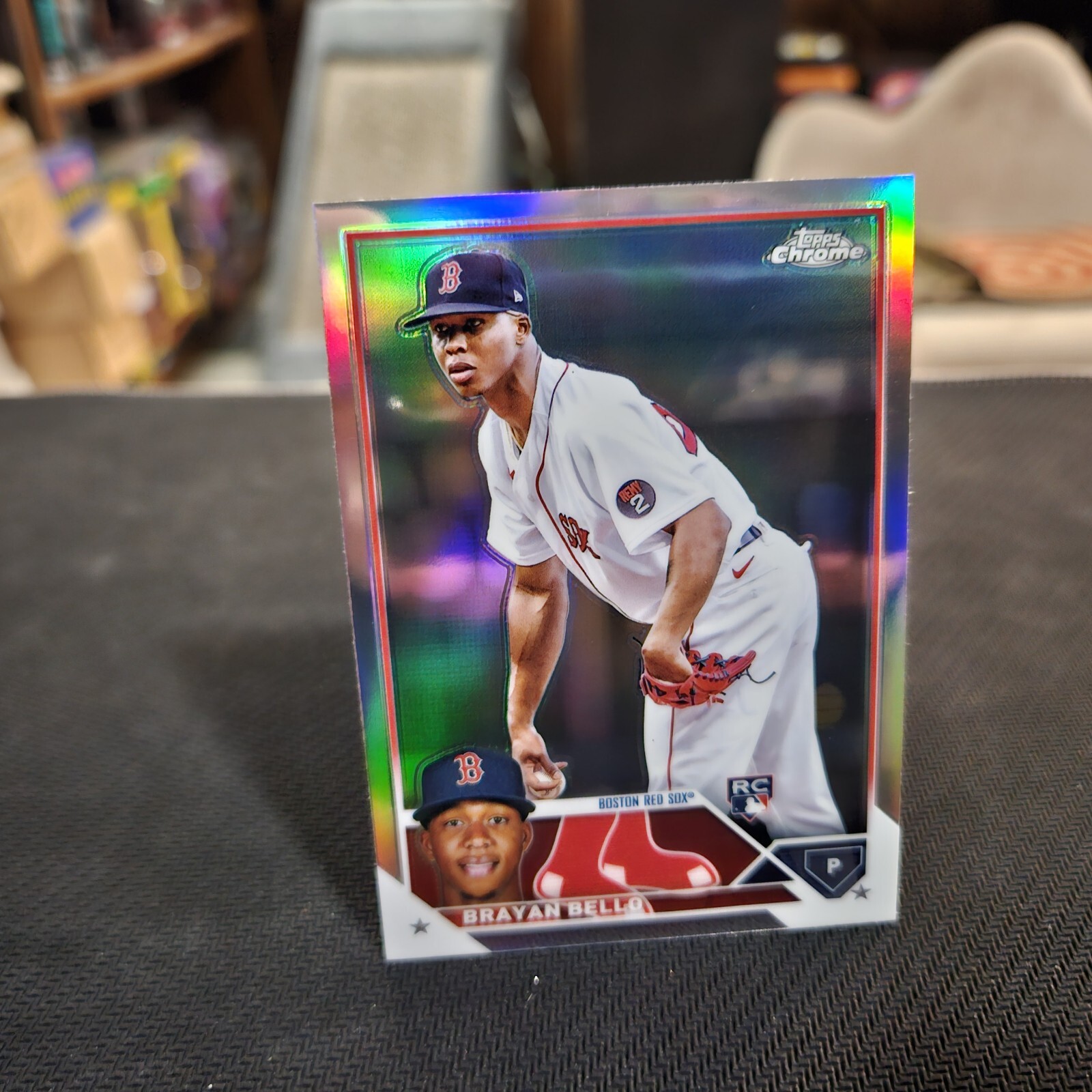 Brayan Bello 2023 Topps Chrome Baseball Refractor Rookie Card #57