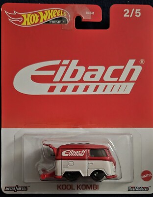 2023 Hot Wheels Premium Pop Culture Speed Shop 2/5 Eibach Kool Kombi HW VW RRA