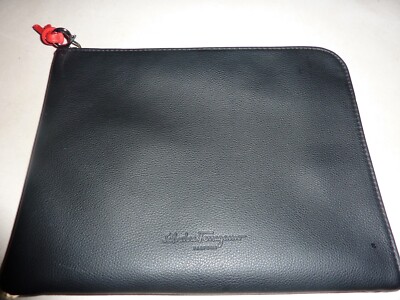 Salvatore Ferragamo Perfume Alitalia Airlines Magnifica Zippered Cosmetic Case