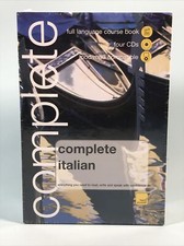 WHSmith Complete Italian CD & Book Set - Teach Yourself iPod/mp3 Compatible New