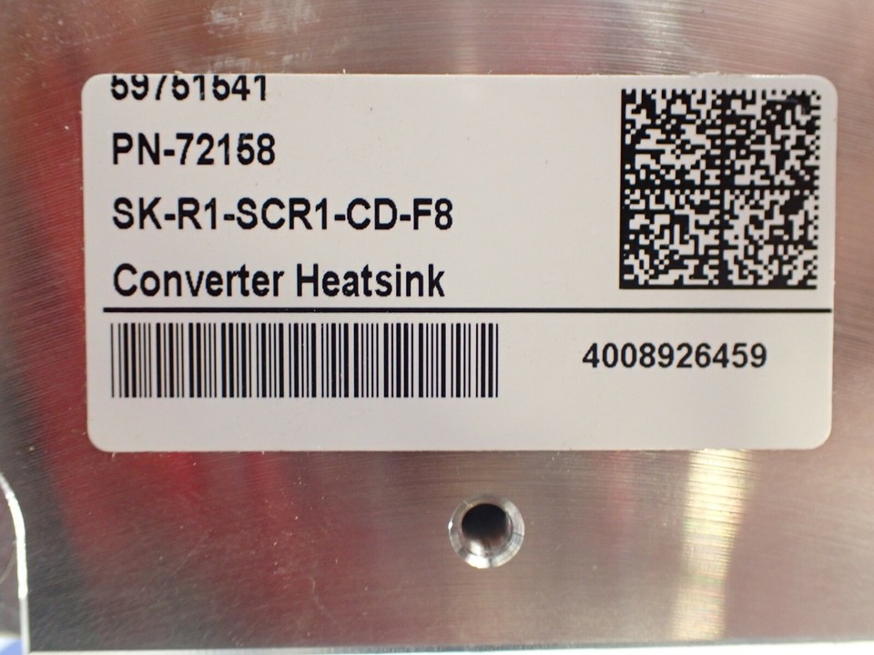 Sk R1 Used Allen Bradley Converter Heatsink SK-R1-SCR1-CD-F8 PN-72158 ...