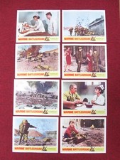 MARINE BATTLEGROUND US LOBBY CARD FULL SET JOCK MAHONEY PAT LI 1966
