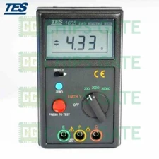 1PCS New Tai shi TES-1605 Grounding resistance tester Fast Ship