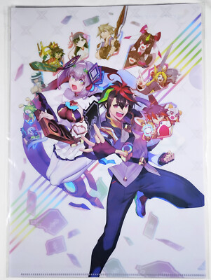 Card-en-Ciel Brand New unopened A4 SIZE CLEAR FILE FOLDER Japan (No game)