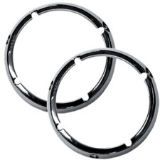 Headlight Bezel Ring Chrome Pair Bronco 1971-1977