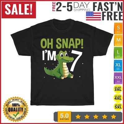 Kids 7 Seven Year Old Vintage T Shirt Men Fashion 2023 Women T Shirt Short NEW