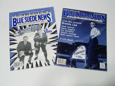''Blue Suede News'' Magazine Lot, Winter 98-99, Sprint 2002, The Ventures, Rock