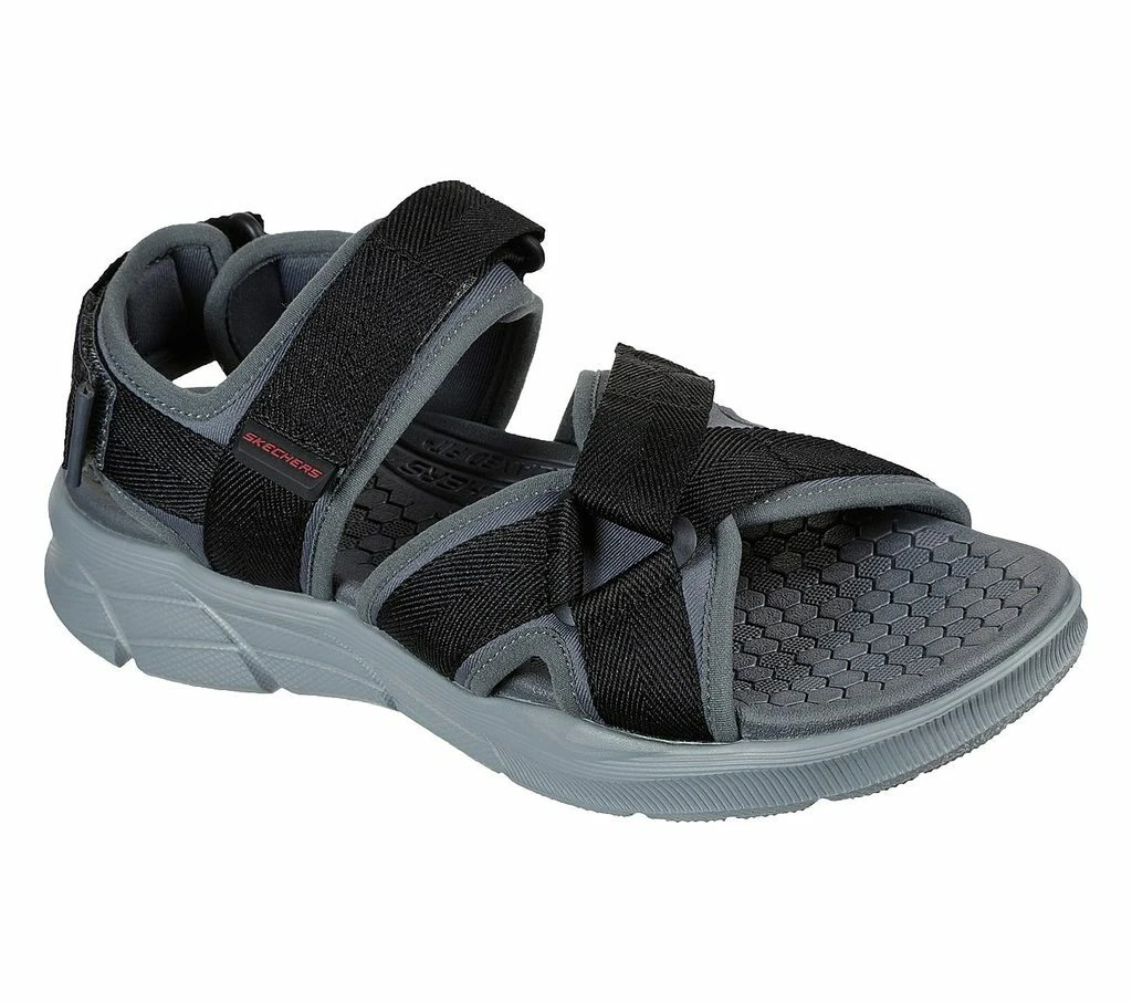 Man Skechers Equalizer 4.0 Sport Casual Sandals 237050 Charcoal