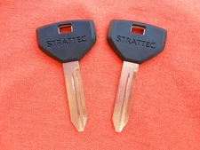 2 DODGE PLYMOUTH CHRYSLER OEM KEY BLANKS 1994 1995 1996 1997 1998 1999