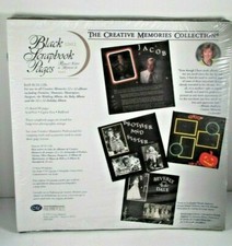 NEW Creative Memories Black Scrapbook 12x12 Refill Pages RCM-12BL