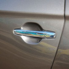 For Mitsubishi Outlander Sport Lancer Asx Wo Keyless Chrome Door Handle Covers