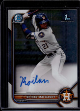 2022 Bowman Chrome Prospect Autographs Roilan Machandy