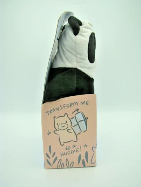 Jaqueta Cubcoats Kids Papo the Panda 2 em 1 bicho de pelúcia tamanho 2 nova na caixa - Imagem 2 de 4