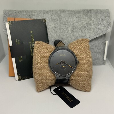 Leather Burei Herren [BUREI] Herren Leder Marke Einfache