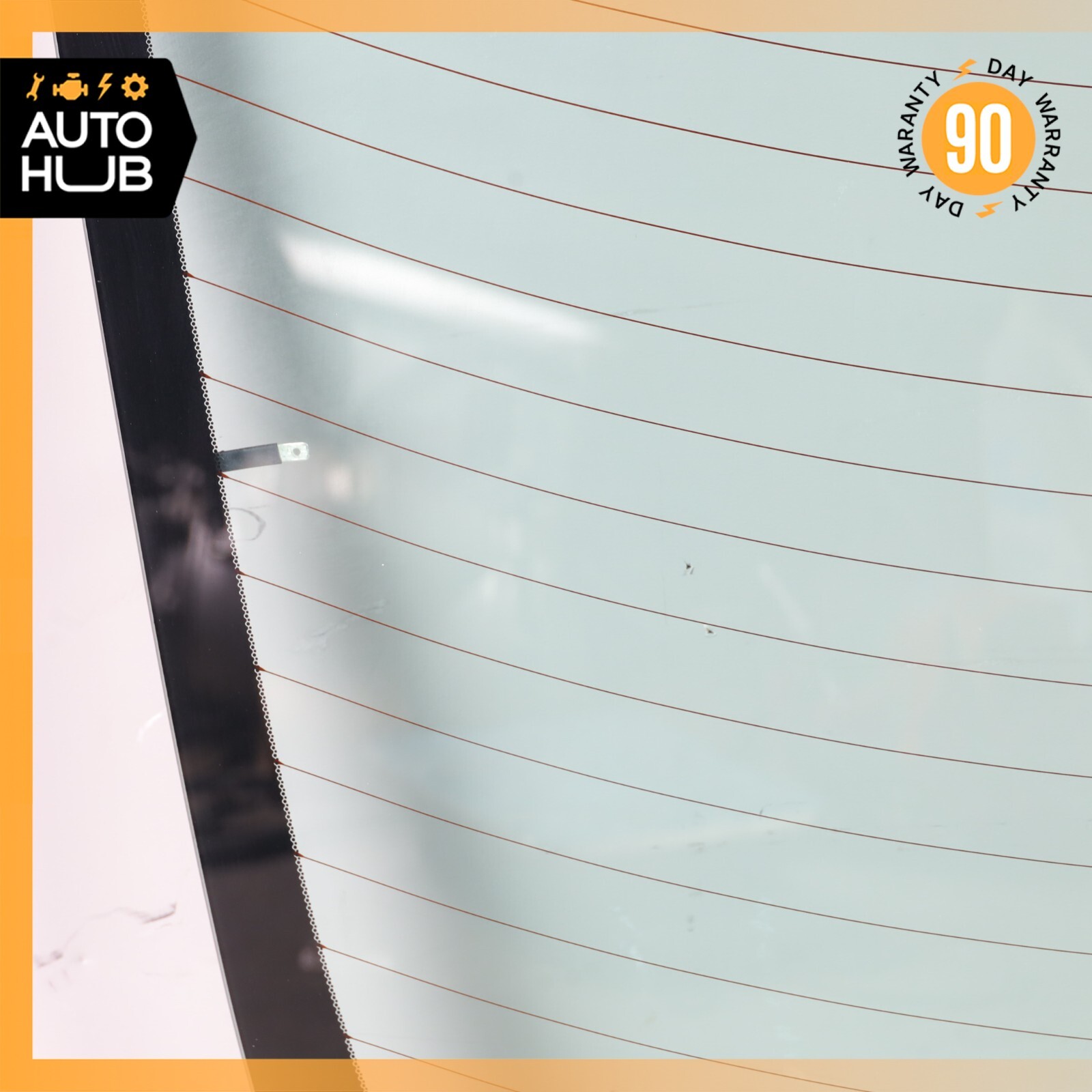 05-16 Aston Martin DB9 DBS Coupe Rear Windshield Wind Shield Back Glass OEM 35k