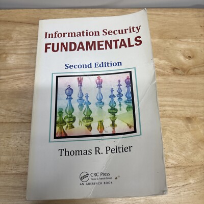 Information Security Fundamentals, Hardcover by Peltier, Thomas R., Like New ...