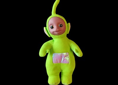 Teletubbies Plüsch Dipsey Grün 1996 ca 40 cm Grün Retro Vintage BBC Original