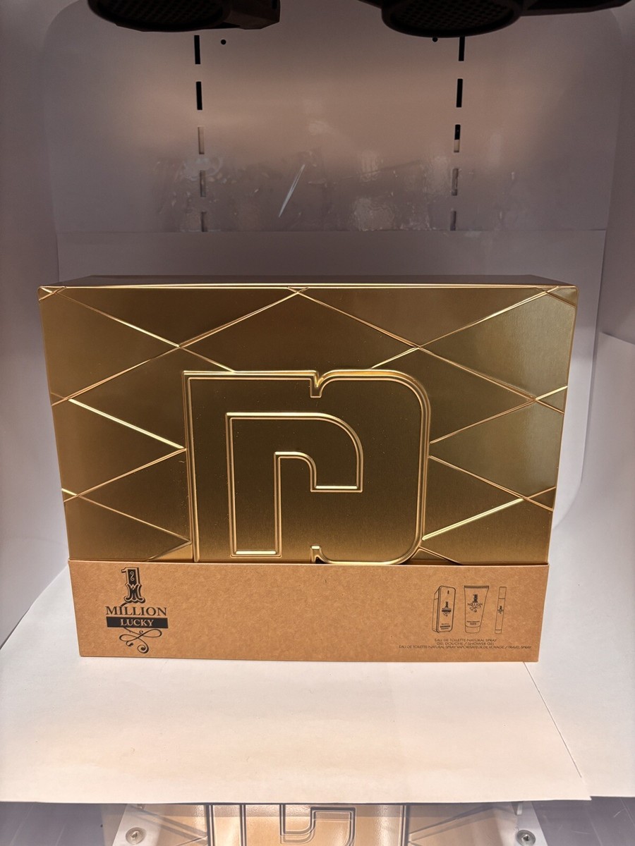 Paco Rabanne 1 Million Lucky 100ml 3-Piece Set (Discontinued