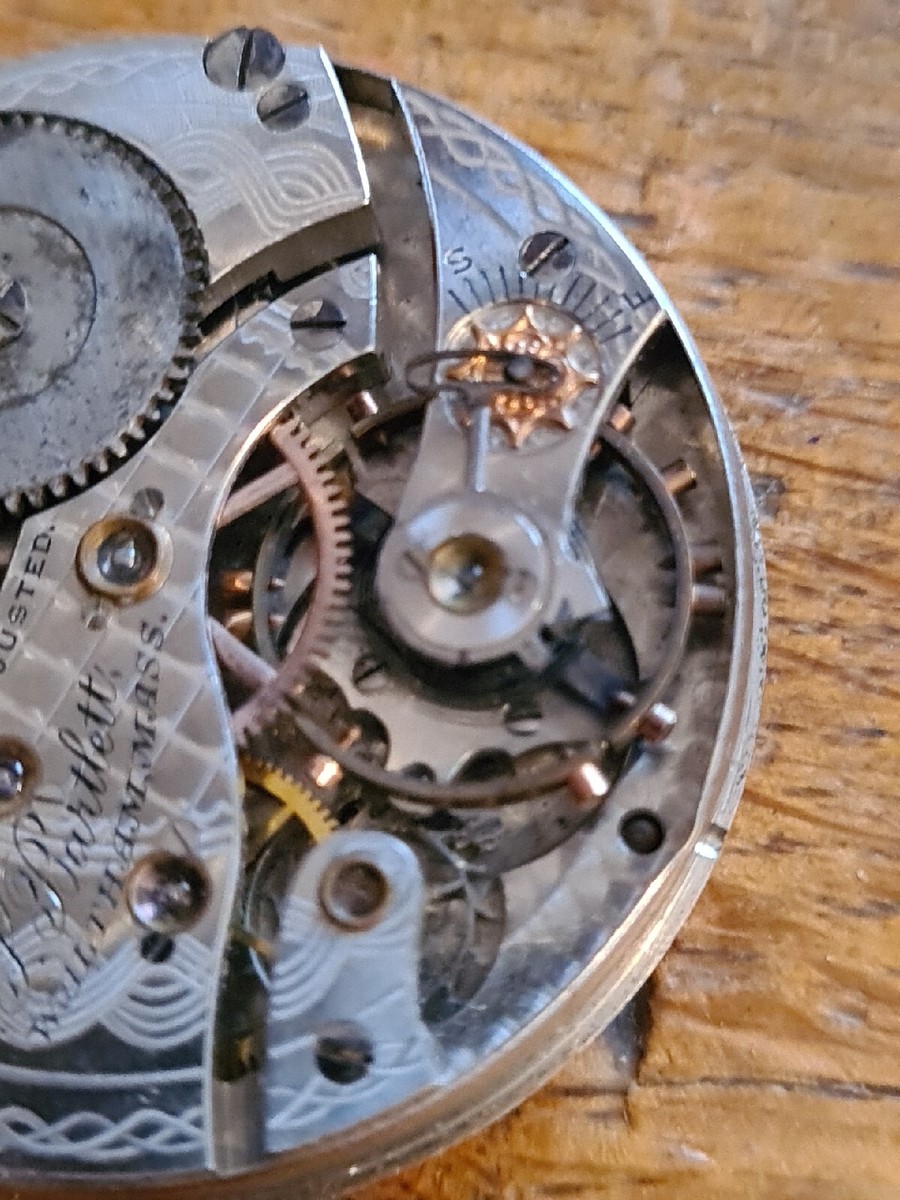 Mouvement De Montre à Gousset Incomplet – Pour Pièces Ou Restauration Vintage (vers 1900)