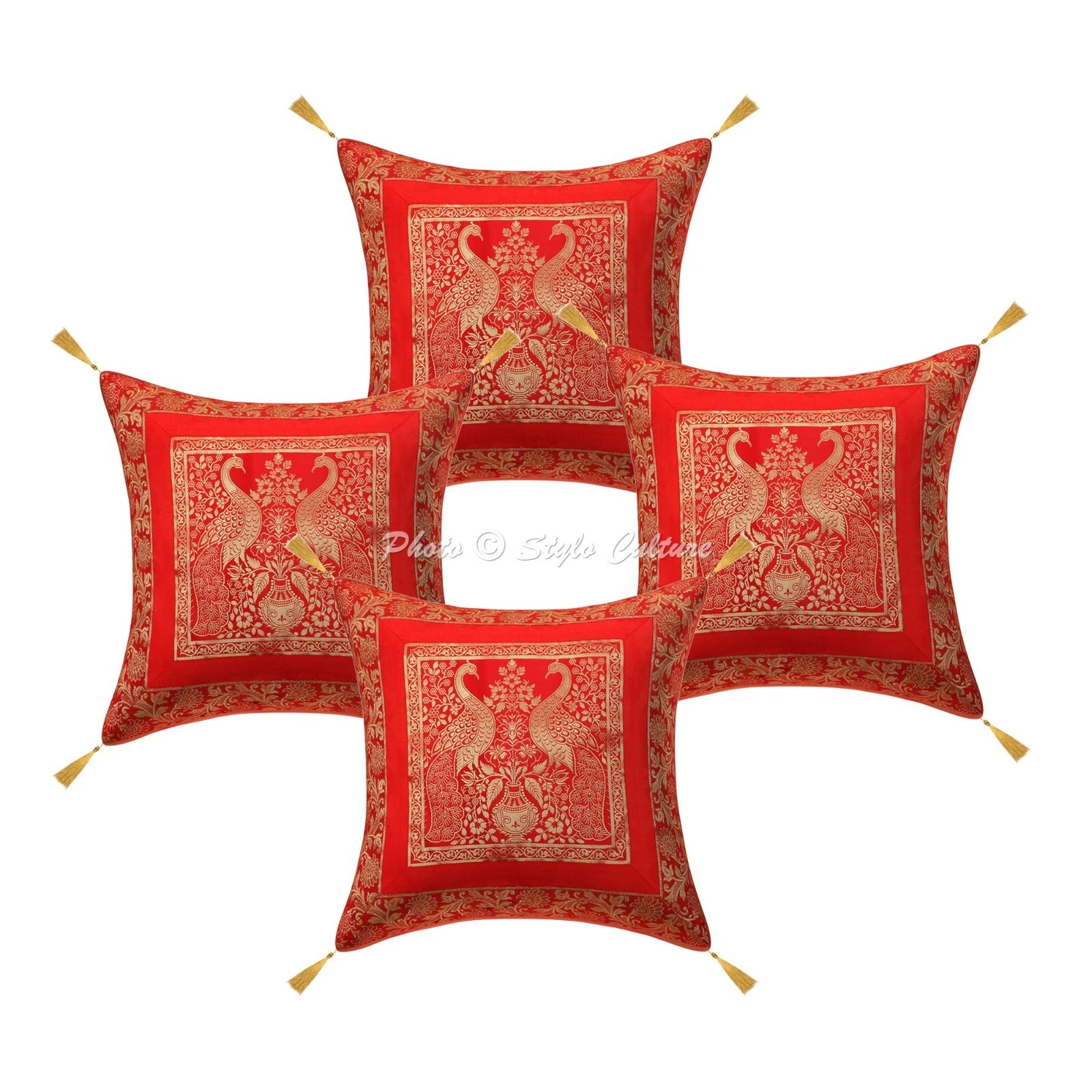 Pillow Cover Bohemian Brocade Jacquard Decor Car Sofa Cushion Case 18 x 18 in
Opens in a new window