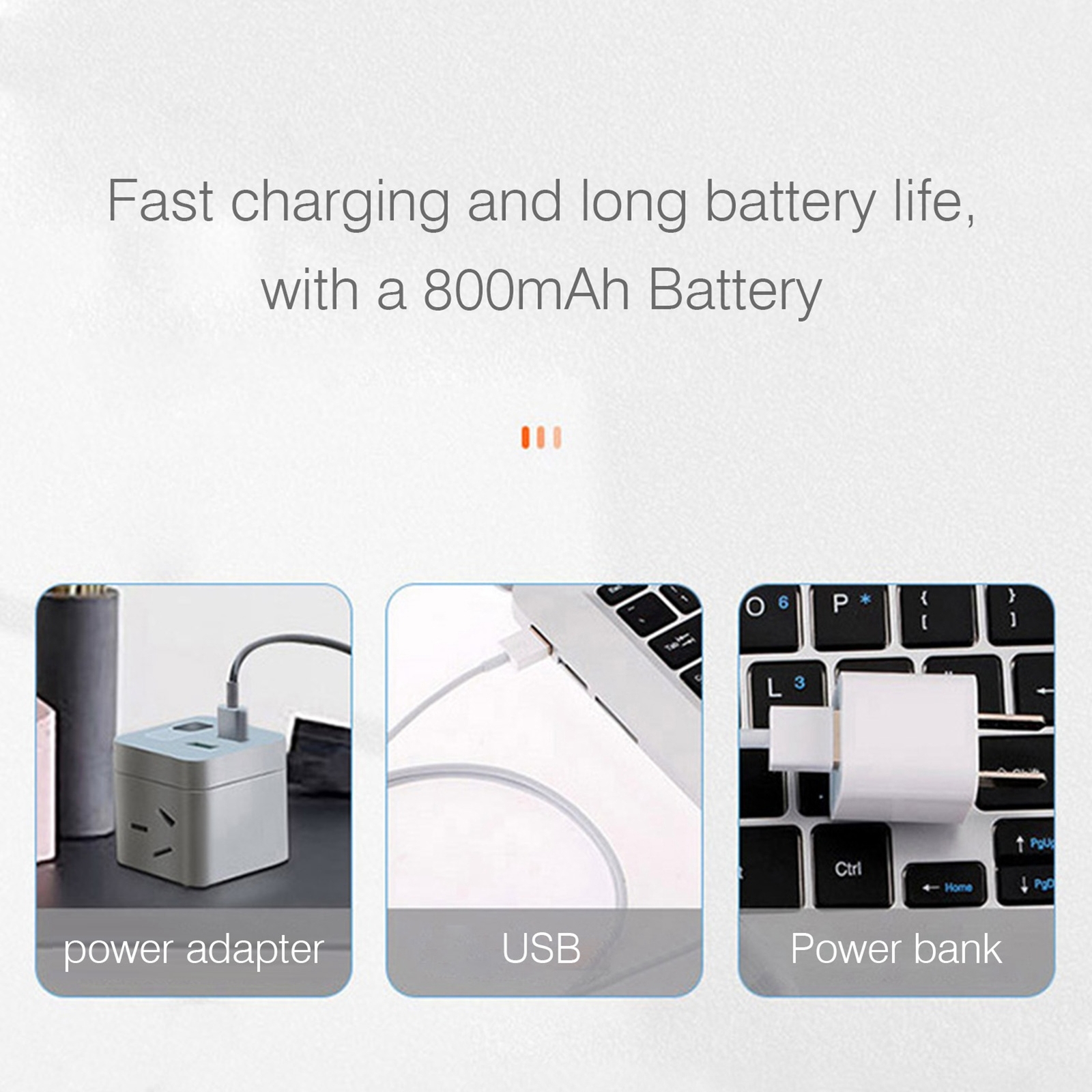 Electronic Pulse Neck Massager with Heat Cervical Pain Relief Rechargeable Fast