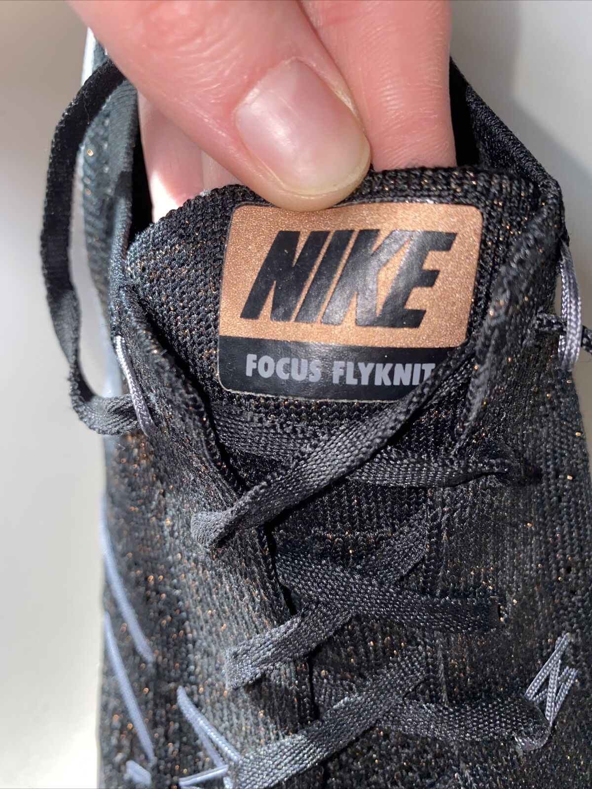 Nike Free Focus Flyknit Womens Training Shoes Bla… - image 8