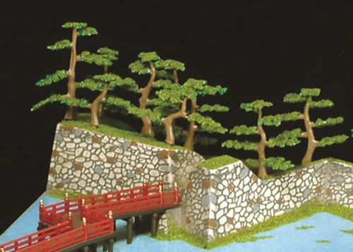Doyusha 1/350 Japans Famous Castle Standard Matsumoto Castle Plastikmodell S-24 - Bild 6 von 7