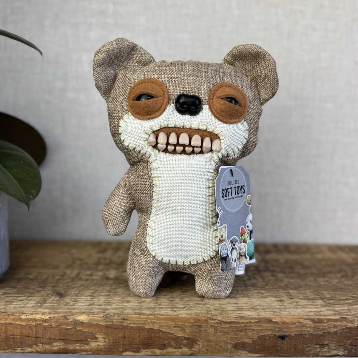 Fuggler Teddy Bear Nightmare Funny Ugly Monster Soft Toy Plush