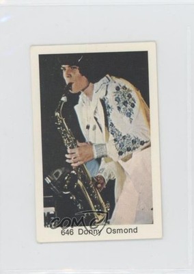 1974 Popbilder Utan Punkt I Donny Osmond #646 1p1