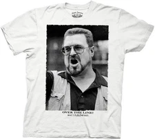 The Big Lebowski Movie Walter Yelling Over The Line Men's T-Shirt SM