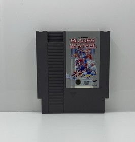 Konami Blades of Steel 1988 NES Sports Ice Hockey TESTED day of listing 