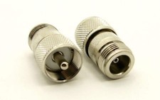 One Type N Female To UHF Male/PL-259 Adapter Better Quality 